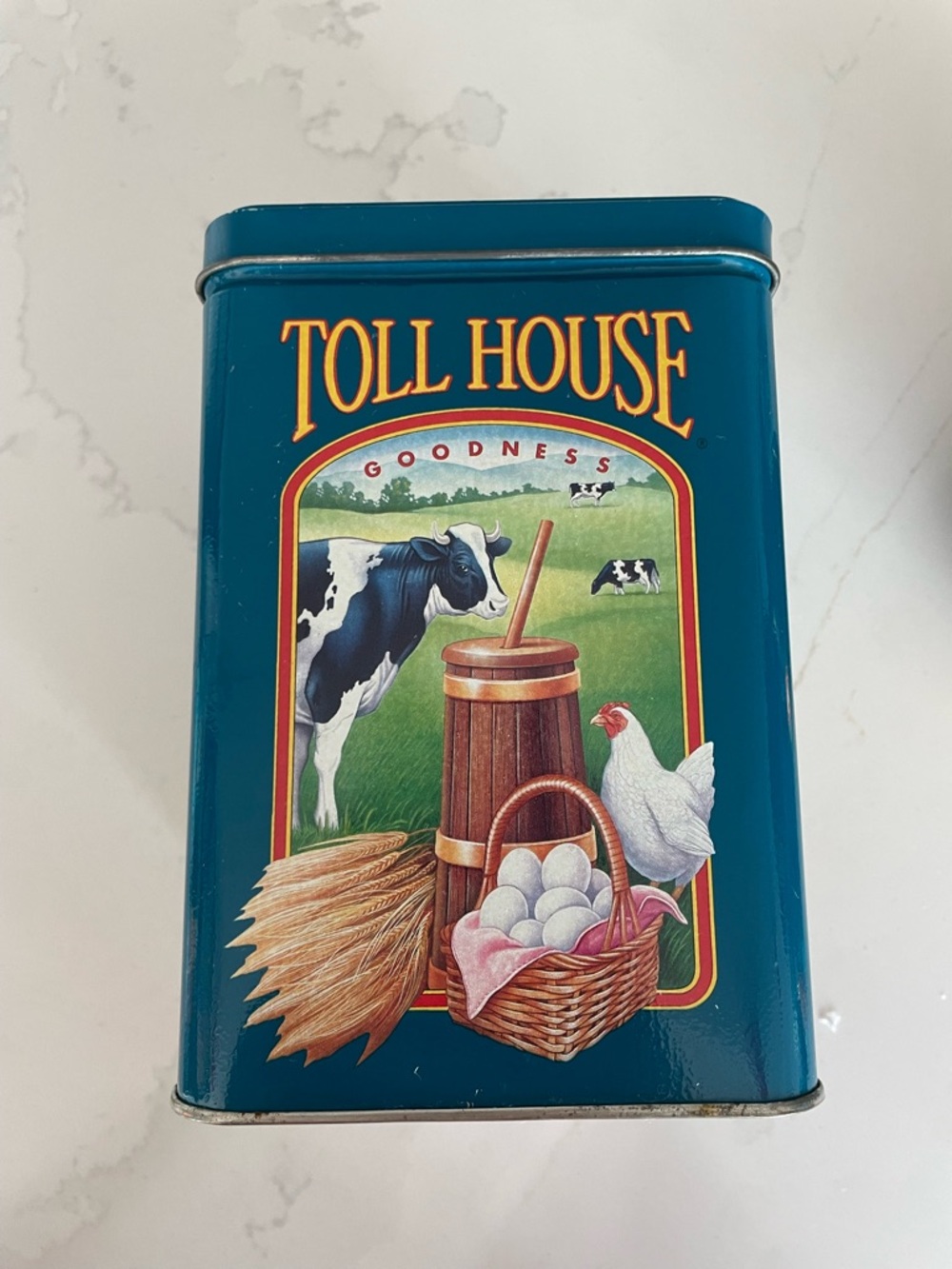 Vintage Nestle Toll House Cookie Tin- Limited Edition